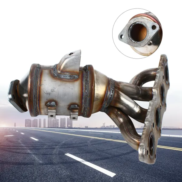Exhaust Manifold Catalytic Converter Kit For Kia Soul 1.6L 12-16 Anti-Corrosion