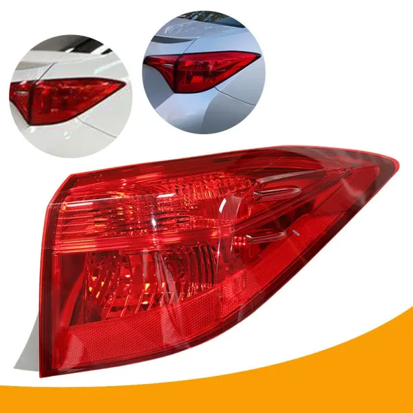Tail Light Compatible with Toyota Corolla Sedan SE/XLE/XSE 2017-2019 Clear Lens Tail Light Brake Lamp Tail Light Compatible with Toyota Corolla Sedan SE/XLE/XSE 2017-2019 Clear Lens Tail Light Brake Lamp