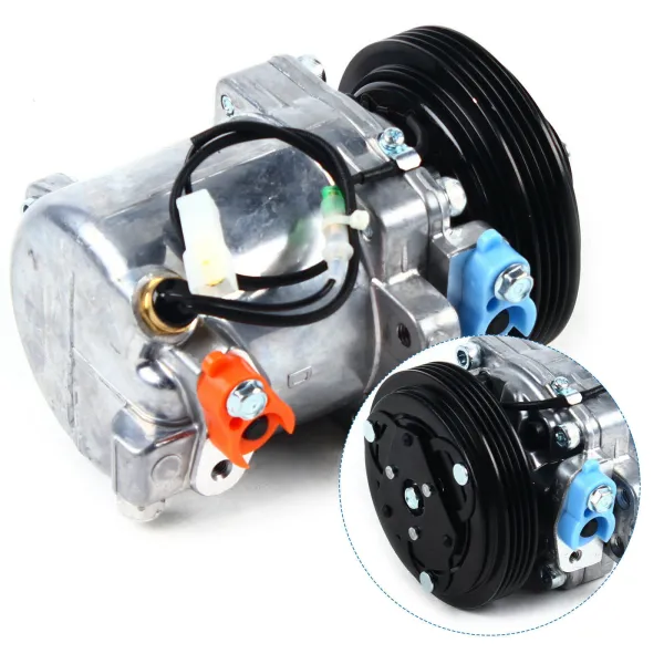 A/C Compressor W/Clutch For Suzuki 97-98 Sidekick 99-02 Esteem 9520070CC1 US A/C Compressor W/Clutch For Suzuki 97-98 Sidekick 99-02 Esteem 9520070CC1 US