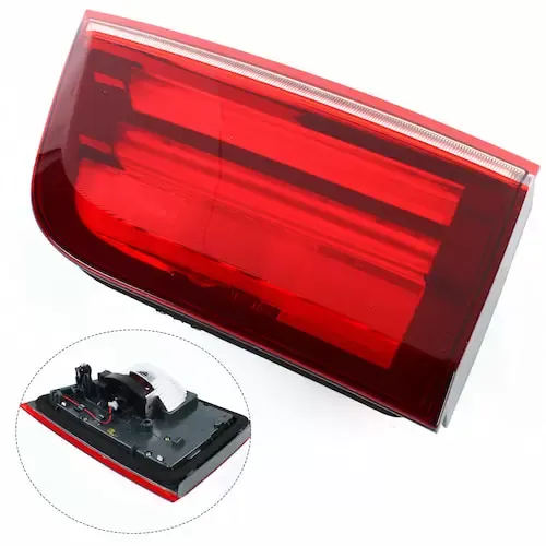 Fits 2011-2013 BMW X5 Red/Clear Rear Brake Tail Light Lamp Fits 2011-2013 BMW X5 Red/Clear Rear Brake Tail Light Lamp