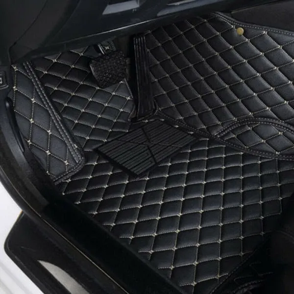 Ririsir Best Car Mats All Weather Protector Car Floor Mats Carpets for Dodge Challenger 2011-2019 2 Door (Black)