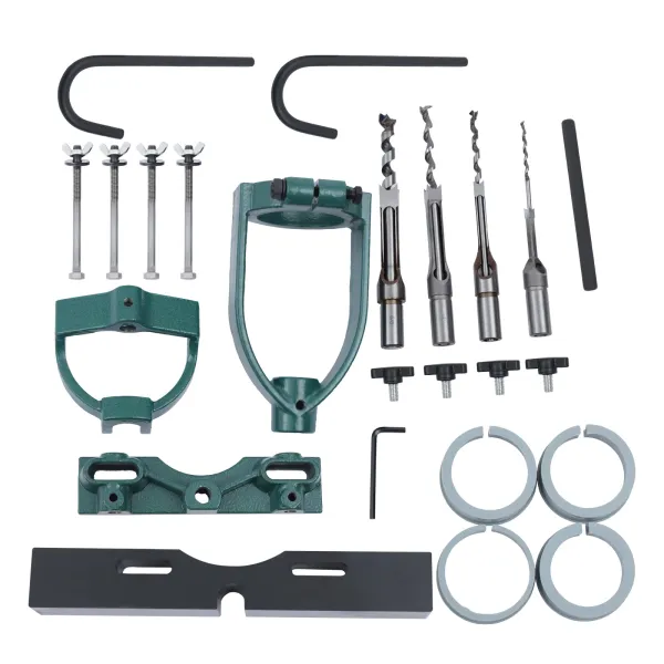 Mortising Machine, Tenon Tools Mortising Attachment,Woodworking Mortise and Tenon Tools Mortising Set