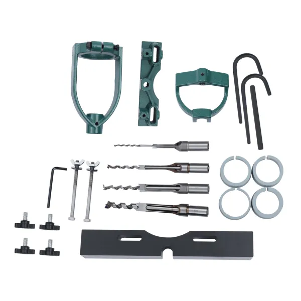 Mortising Machine, Tenon Tools Mortising Attachment,Woodworking Mortise and Tenon Tools Mortising Set