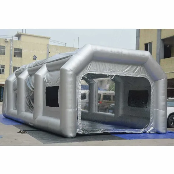 RIRISIR Hot Inflatable Paint Booth, 20x10x8.2ft Inflatable Portable Car Painting Tent RIRISIR Hot Inflatable Paint Booth, 20x10x8.2ft Inflatable Portable Car Painting Tent
